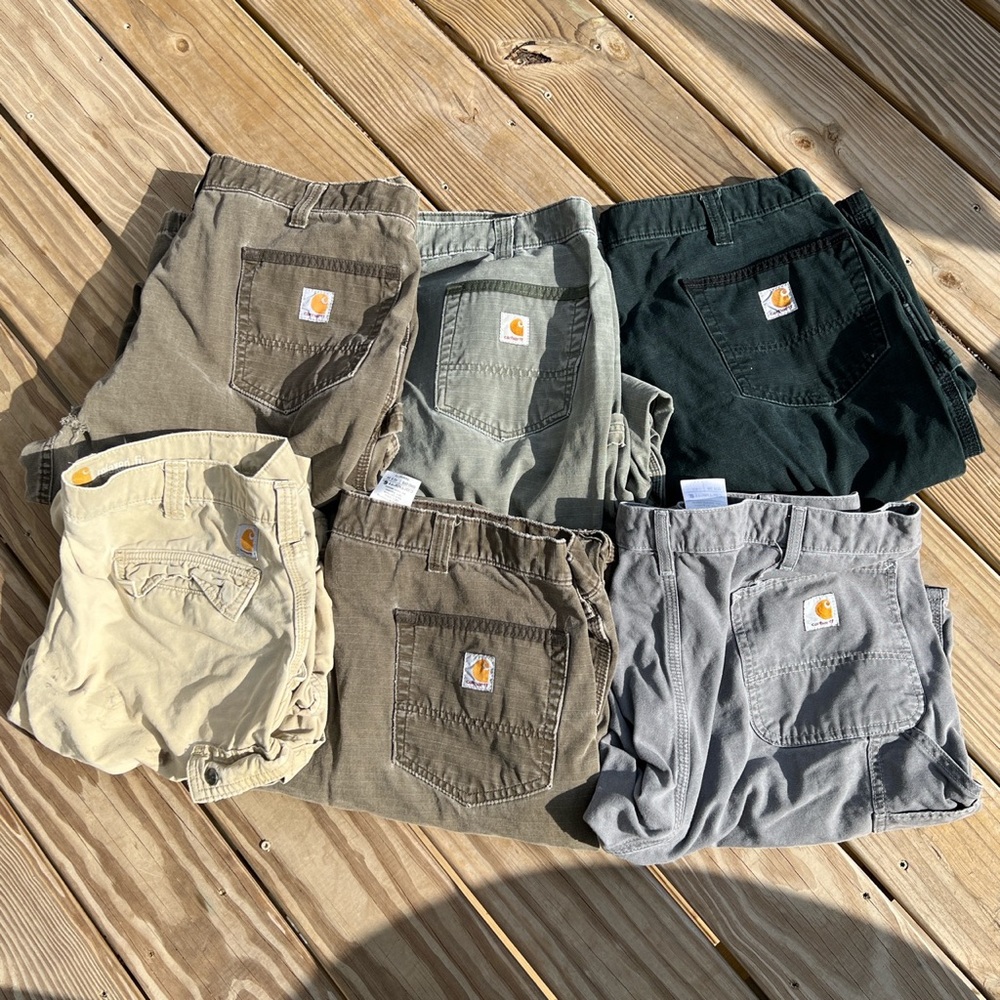 CARHARTT BUNDLE ~ SIZE 42” Carhartt work carpenter pants